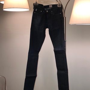 AG “Aubrey” Skinny Straight Jeans.